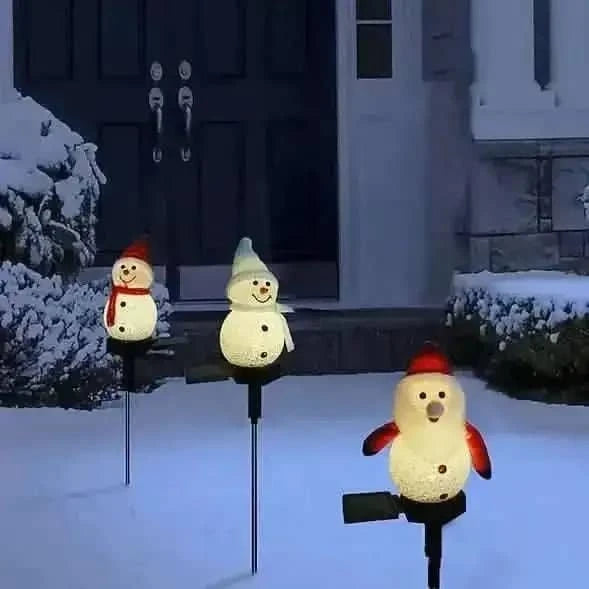 Christmas Snowman Light Solar Cartsfy Inc.
