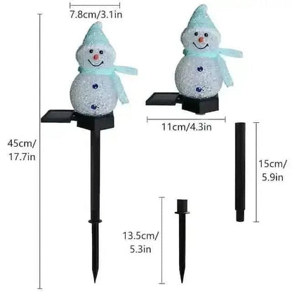 Christmas Snowman Light Solar Cartsfy Inc.