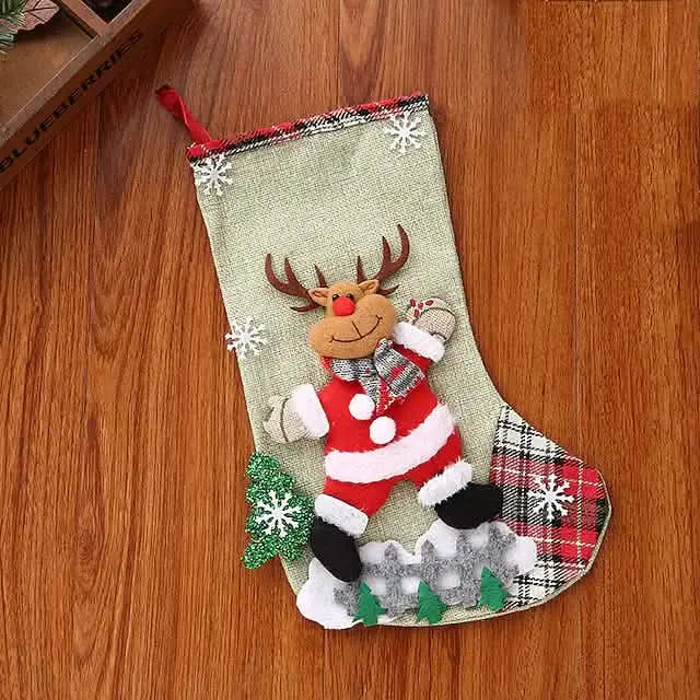 Christmas Stocking Gift Bag