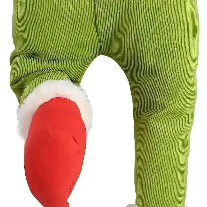 Christmas Thief Stole Burlap Pose Cartsfy Inc.