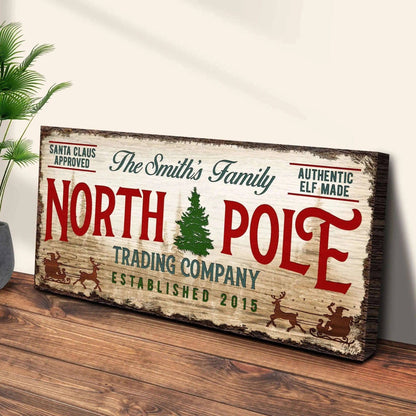 Christmas Trading Co Sign Tailored Canvases 20x10 inch Medium Premium Gallery Wrapped 48x24 inch Large Premium Gallery Wrapped 60x30 inch Extra Large Premium Gallery Wrapped 20x10 inch Medium Premium Gallery Wrapped-48x24 inch Large Premium Gallery Wrapped-60x30 inch Extra Large Premium Gallery Wrapped-