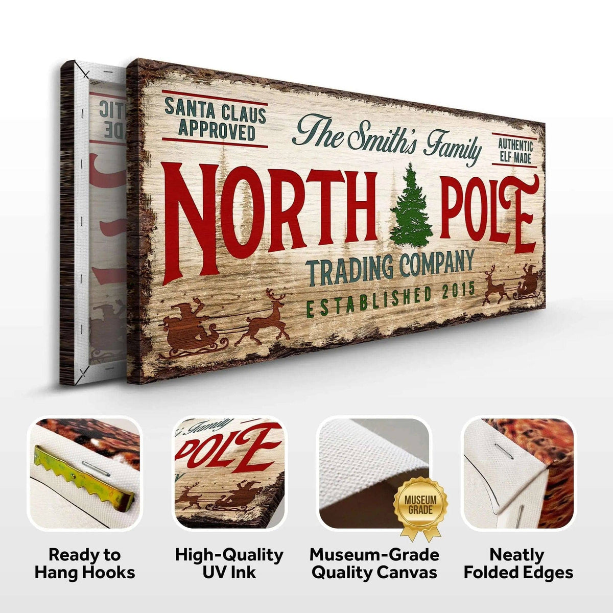 Christmas Trading Co Sign Tailored Canvases 20x10 inch Medium Premium Gallery Wrapped 48x24 inch Large Premium Gallery Wrapped 60x30 inch Extra Large Premium Gallery Wrapped 20x10 inch Medium Premium Gallery Wrapped-48x24 inch Large Premium Gallery Wrapped-60x30 inch Extra Large Premium Gallery Wrapped-