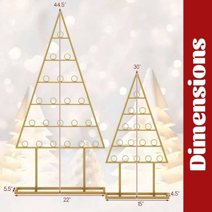 Christmas Tree Photo Holder with 36 Clips - 2 Pack Set DirectDeals Default Title Default Title-