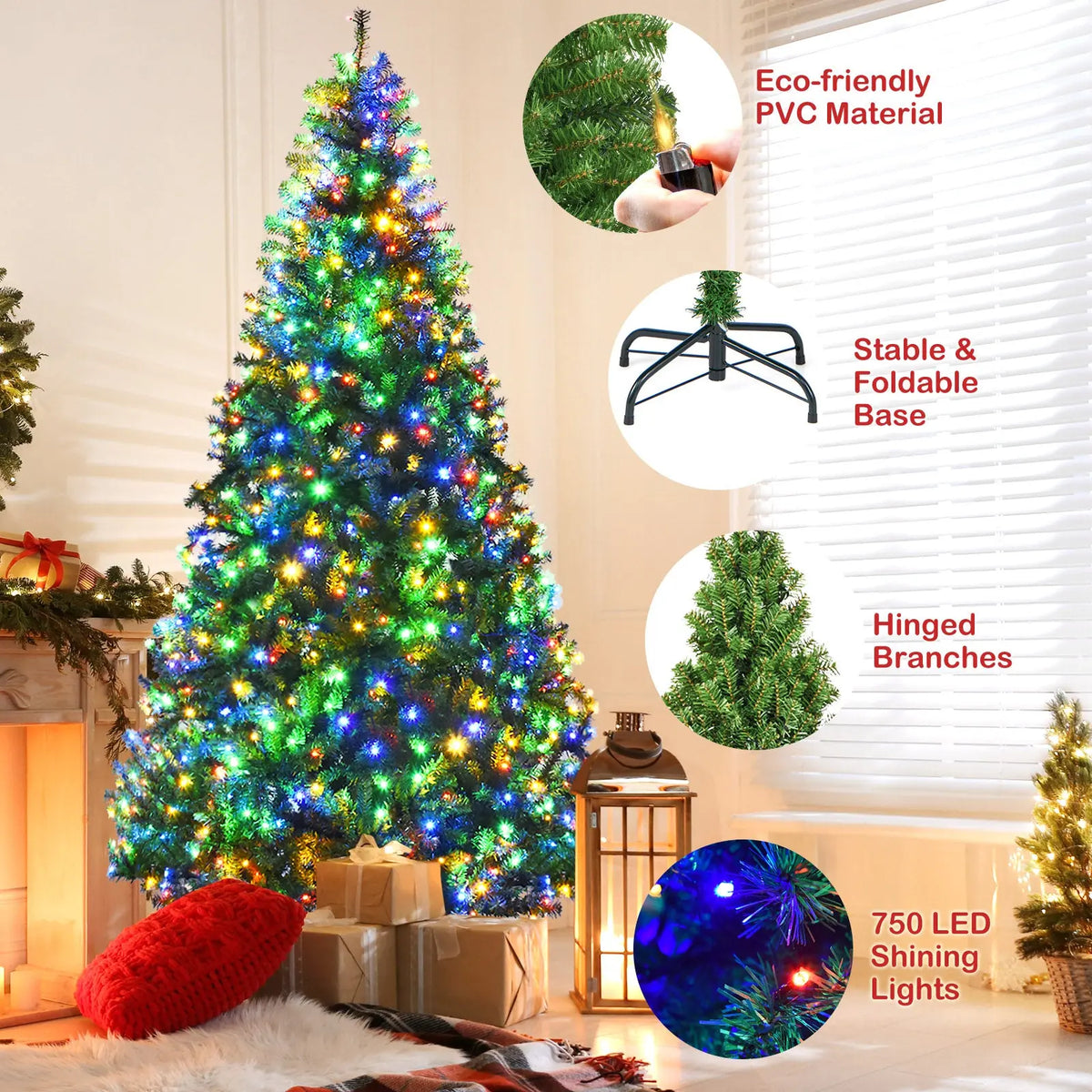 Artificial Premium Hinged Christmas Tree
