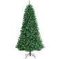 Artificial Hinged Christmas Tree with Remote-controlled Color-changing LED Lights