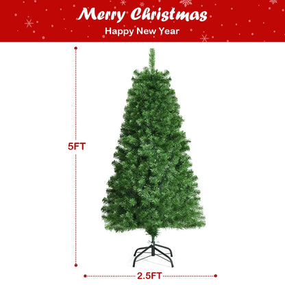 Pre-lit Multi-Colored Fiber Optic Spruce Artificial Christmas Tree