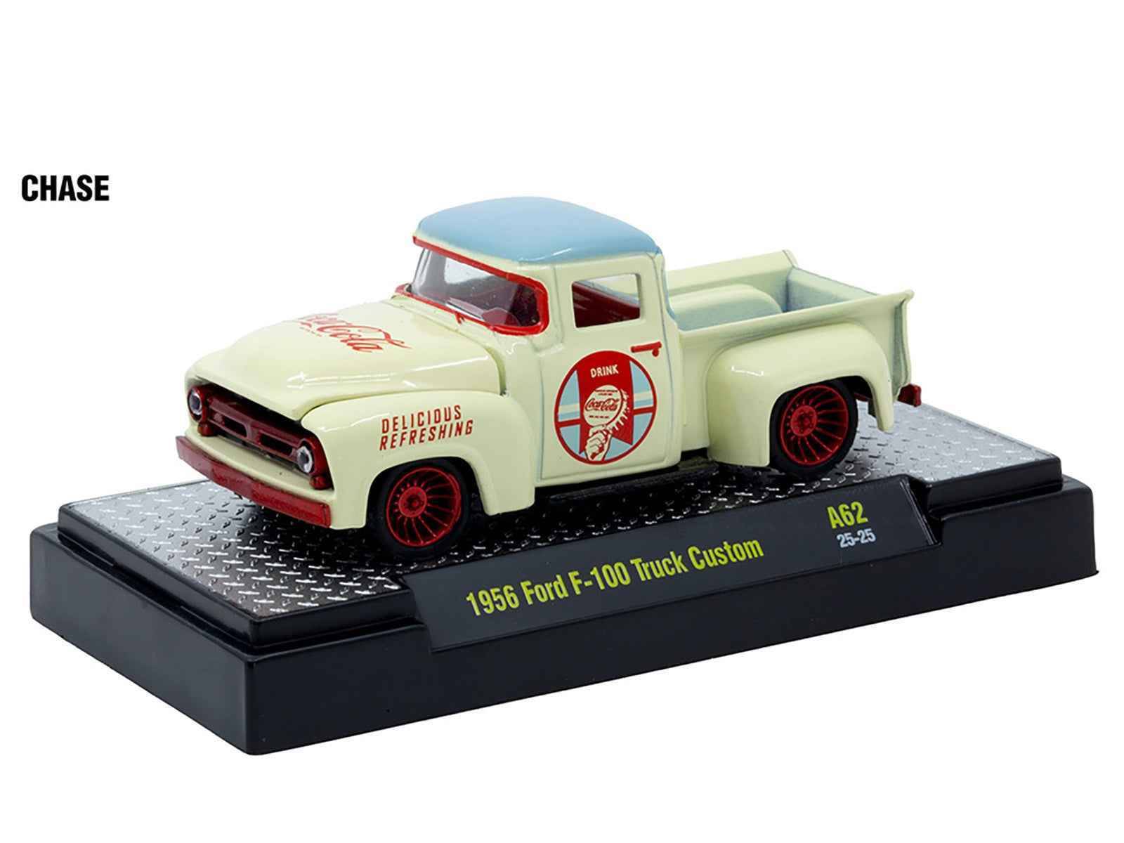 "Coca-Cola" Set of 3 pieces Release 62 Limited Edition to 8000 pieces Worldwide 1/64 Diecast Model Cars by M2 Machines Miniature Motors Default Title Default Title-