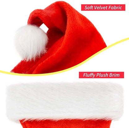 Comfort Christmas Hats Extra Thick Classic Fur