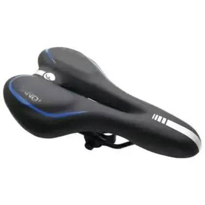 Comfortable Bike Seat - Bicycle Saddle Padded Waterproof DailySale Black Blue Red Black-Blue-Red-