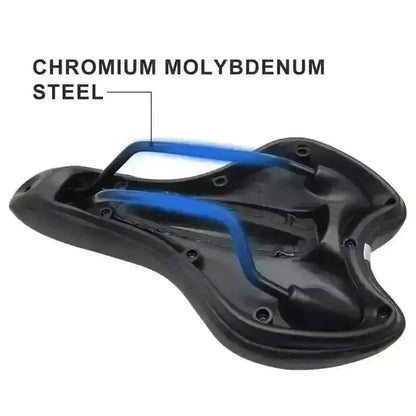 Comfortable Bike Seat - Bicycle Saddle Padded Waterproof Cartsfy Inc.