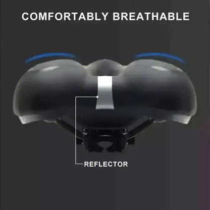 Comfortable Bike Seat - Bicycle Saddle Padded Waterproof Cartsfy Inc.
