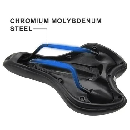 Comfortable Bike Seat - Bicycle Saddle Padded Waterproof Cartsfy Inc.