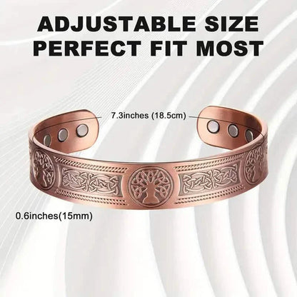 Copper Magnetic Bracelets for Men Women - Cartsfy Inc.