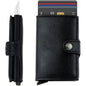Credit Card Holder RFID Blocking Genuine Leather Vintage Aluminum Business Wallet - Cartsfy Inc.