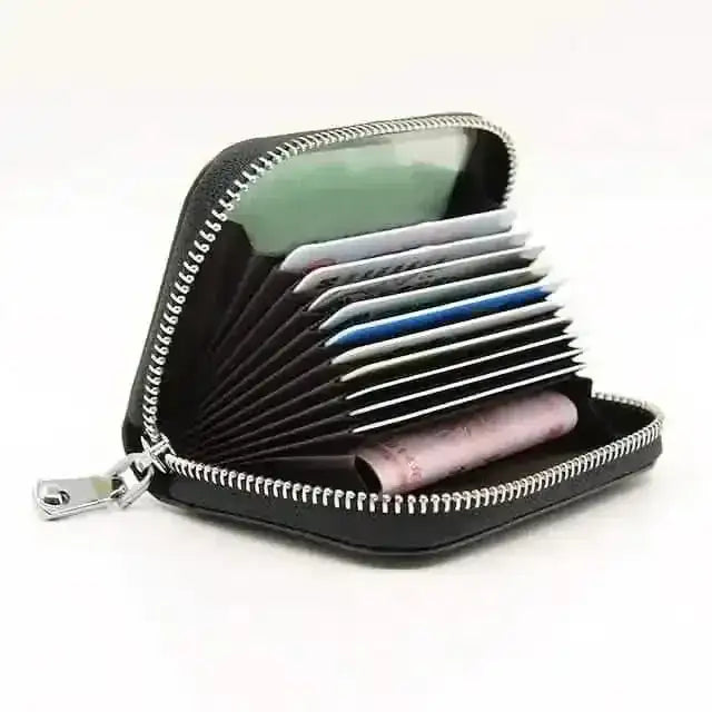 Credit Card Holder Wallet DailySale Light Purple Navy Black Light Purple-Navy-Black-Pink-Red-Gray-