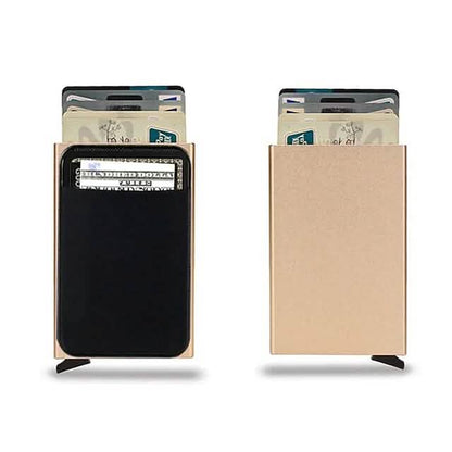 Credit Card Holder Wallet Metal Name Card Cartsfy Inc.