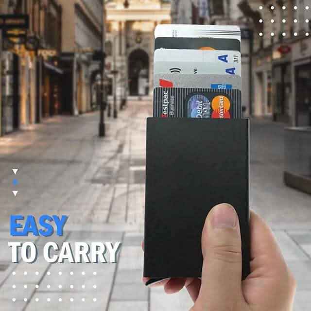 Credit Card Holder Wallet Metal Name Card Cartsfy Inc.