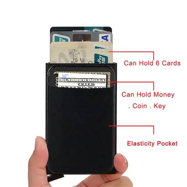 Credit Card Holder Wallet Metal Name Card Cartsfy Inc.