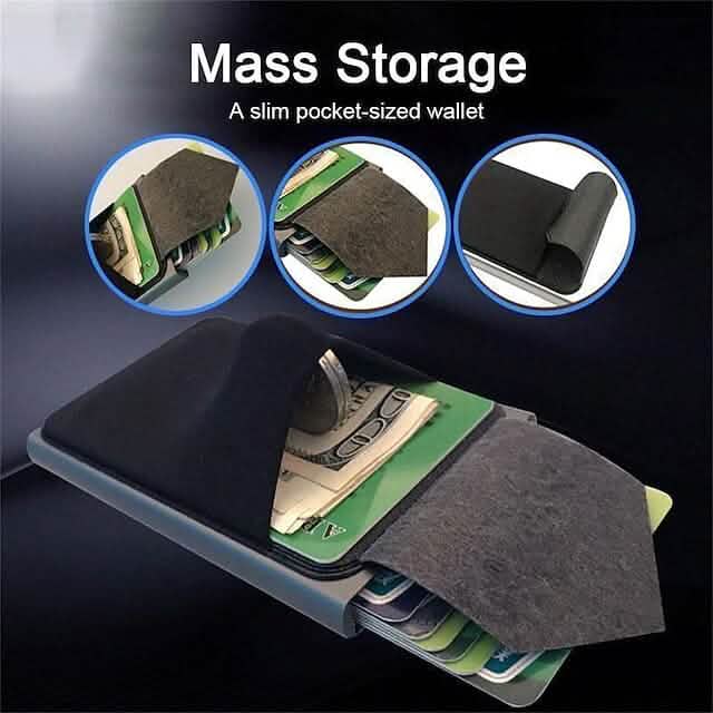 Credit Card Holder Wallet Metal Name Card Cartsfy Inc.