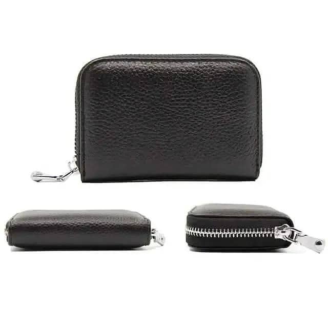 Credit Card Holder Wallet DailySale Light Purple Navy Black Light Purple-Navy-Black-Pink-Red-Gray-