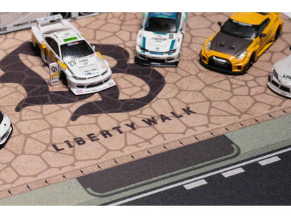 Desktop Display Mat "LB" Logo by Dream Customs Cartsfy Inc.
