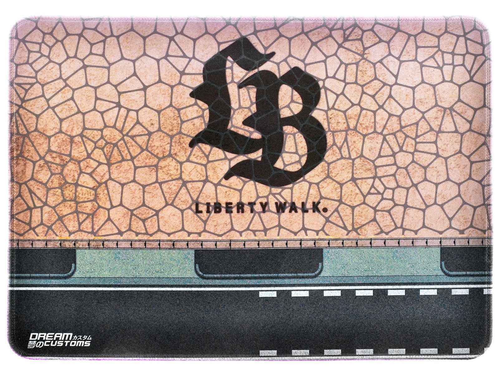 Desktop Display Mat "LB" Logo by Dream Customs Cartsfy Inc.