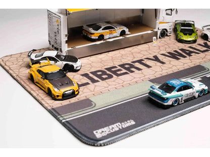 Desktop Display Mat "Liberty Walk" by Dream Customs Cartsfy Inc.