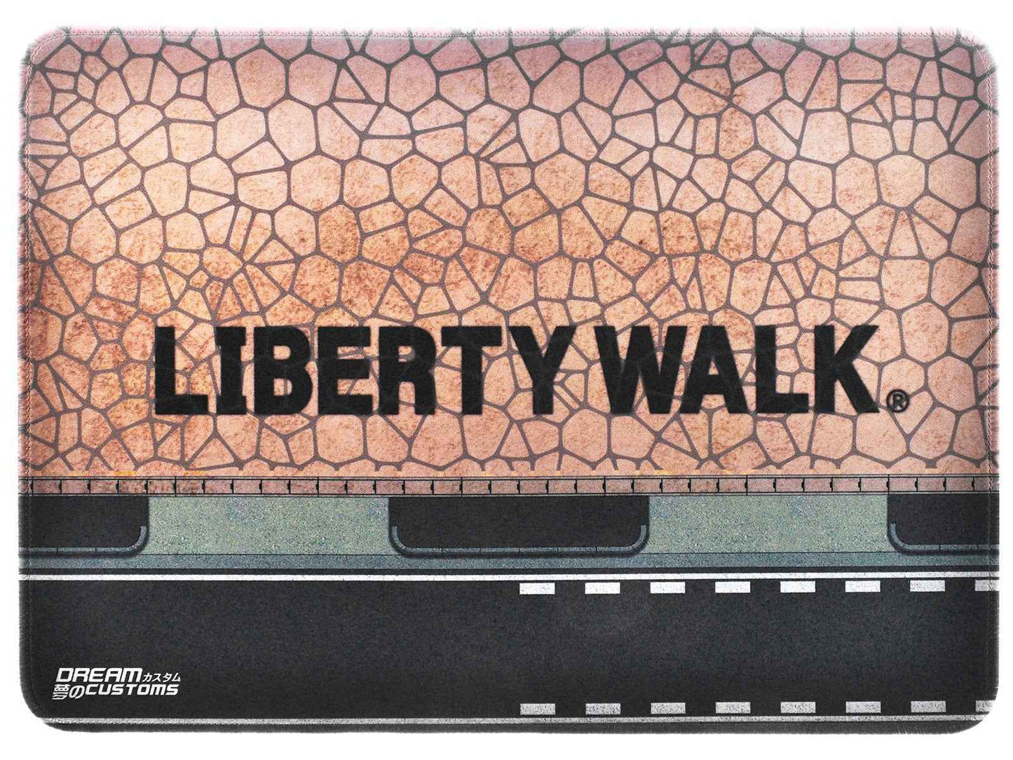 Desktop Display Mat "Liberty Walk" by Dream Customs Cartsfy Inc.