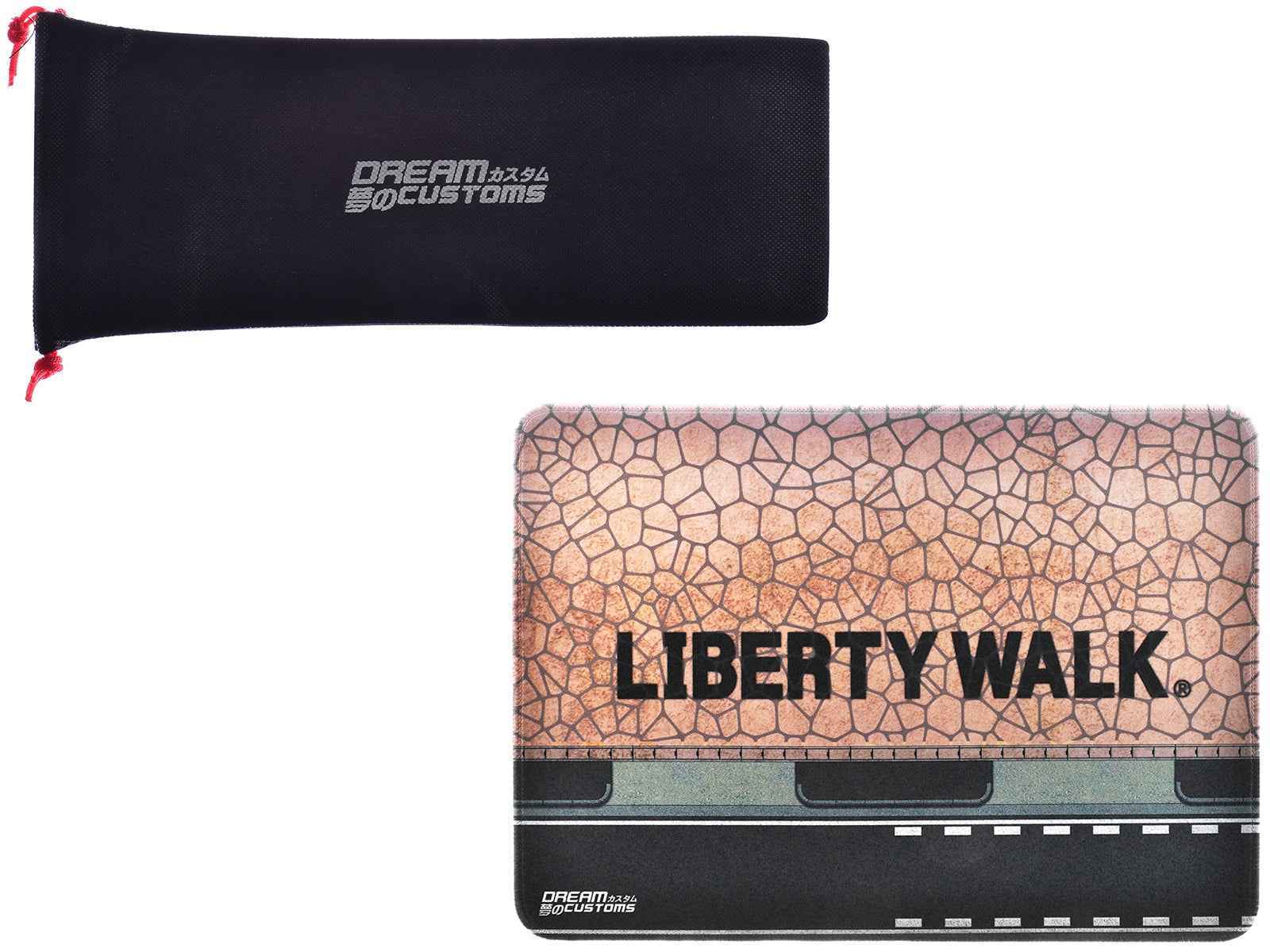 Desktop Display Mat "Liberty Walk" by Dream Customs Cartsfy Inc.