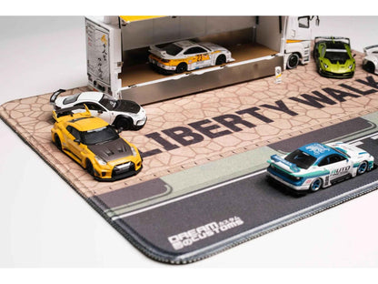 Desktop Display Mat "Liberty Walk" by Dream Customs Cartsfy Inc.