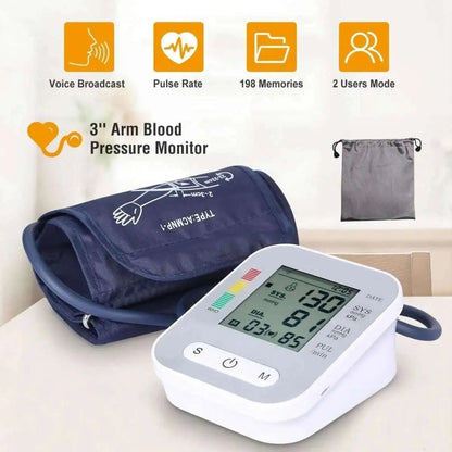 Digital Arm Blood Pressure Monitor DailySale Default Title Default Title-
