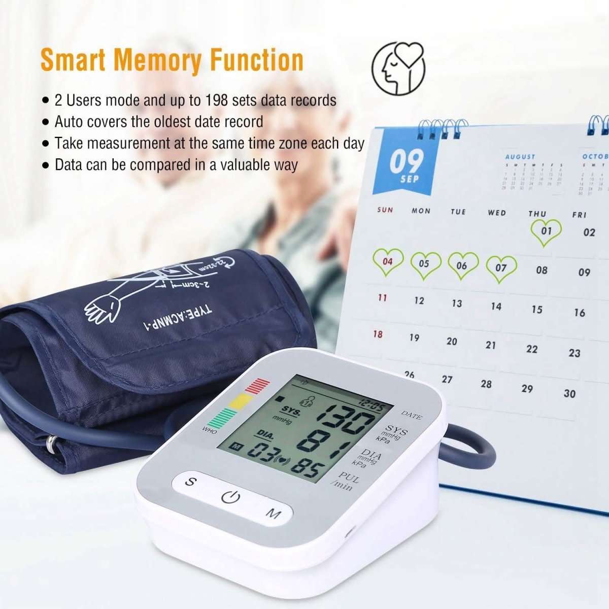 Digital Arm Blood Pressure Monitor Cartsfy Inc.