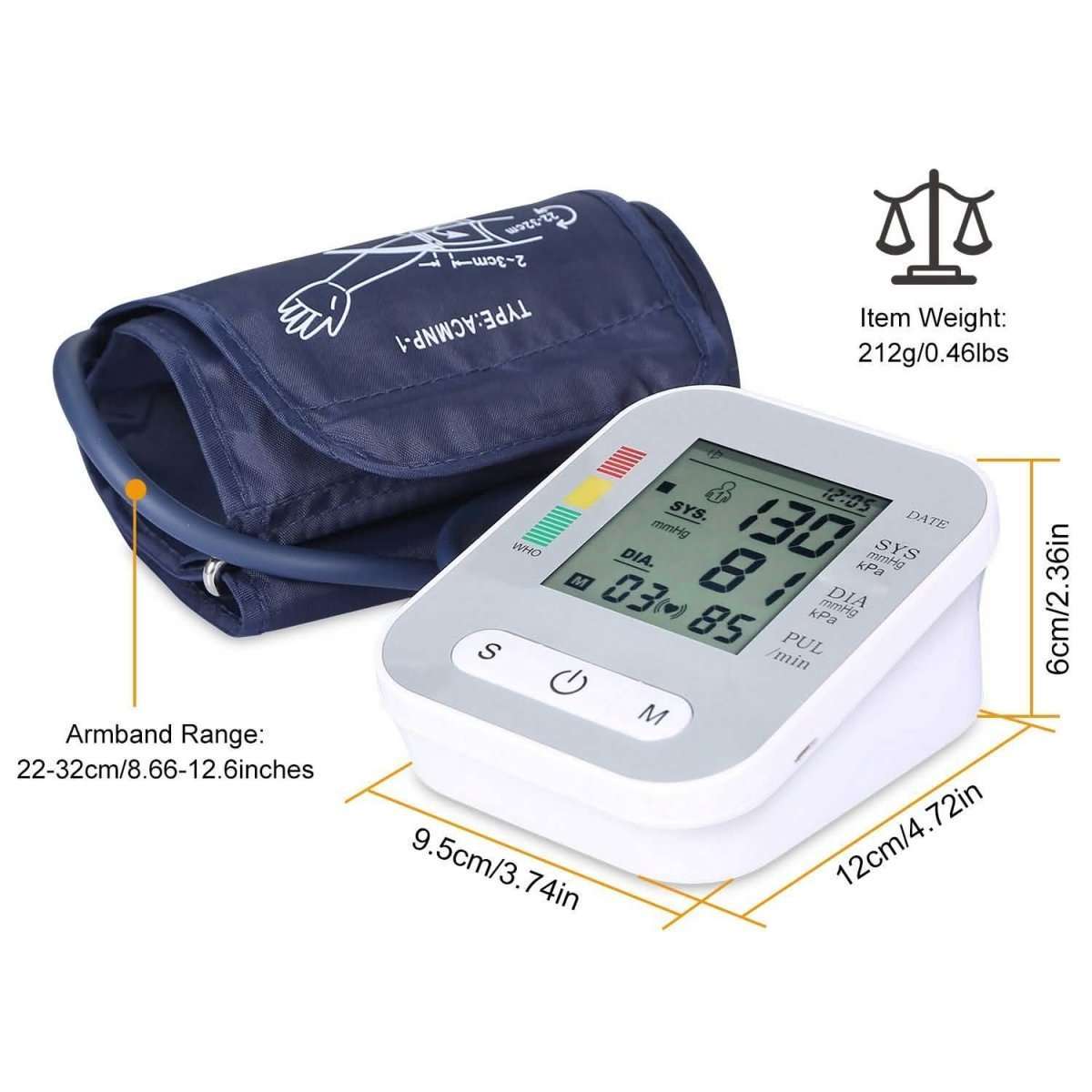 Digital Arm Blood Pressure Monitor Cartsfy Inc.