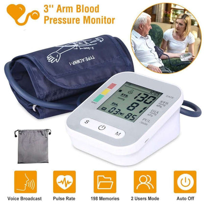 Digital Arm Blood Pressure Monitor Cartsfy Inc.