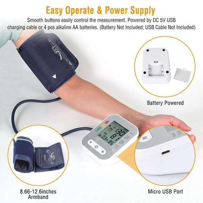 Digital Arm Blood Pressure Monitor Cartsfy Inc.