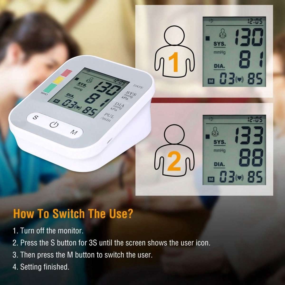 Digital Arm Blood Pressure Monitor Cartsfy Inc.