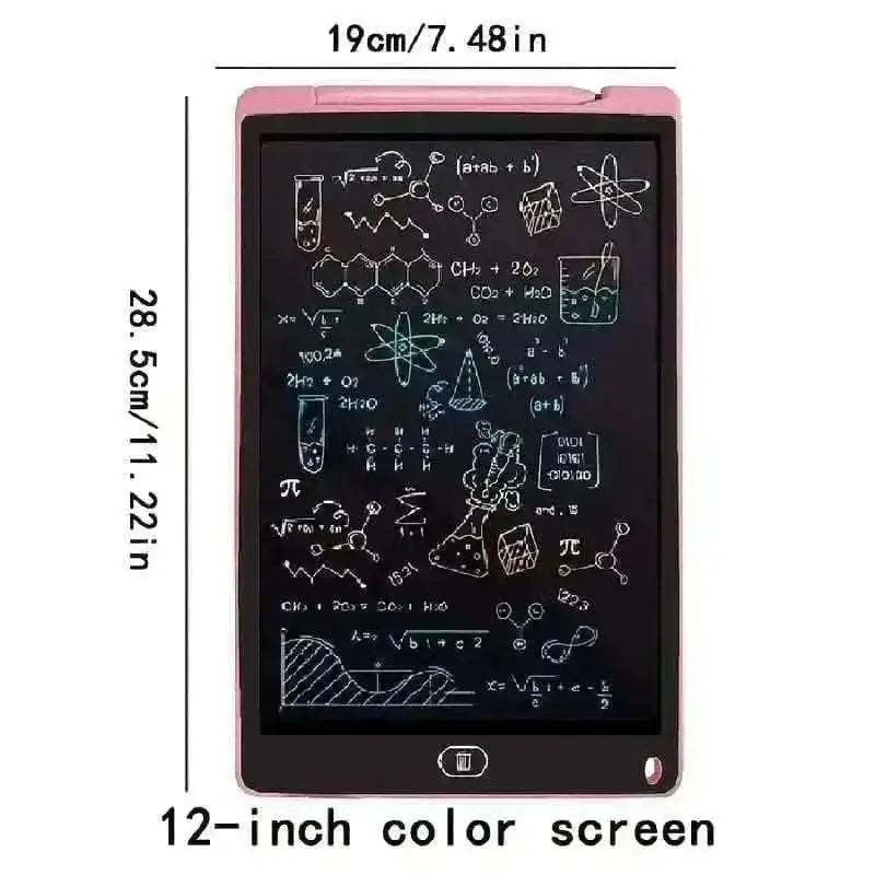 Digital LCD Writing Tablet with Stylus Pen – Reusable Wipeable Dry-Erase Doodle & Drawing Board Cartsfy Inc.