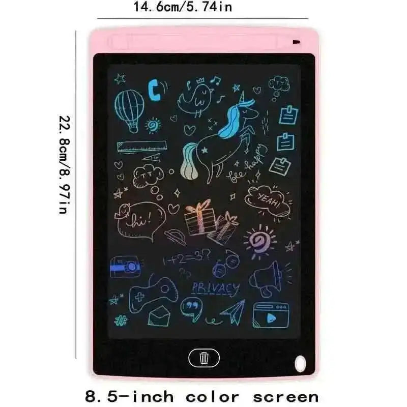 Digital LCD Writing Tablet with Stylus Pen – Reusable Wipeable Dry-Erase Doodle & Drawing Board Cartsfy Inc.