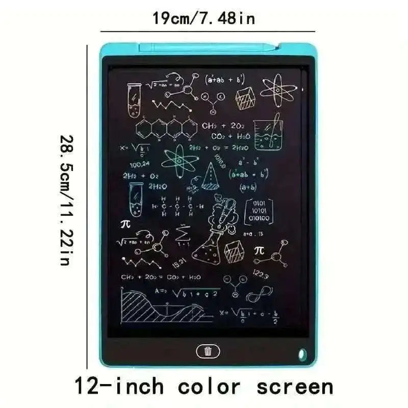 Digital LCD Writing Tablet with Stylus Pen – Reusable Wipeable Dry-Erase Doodle & Drawing Board Cartsfy Inc.
