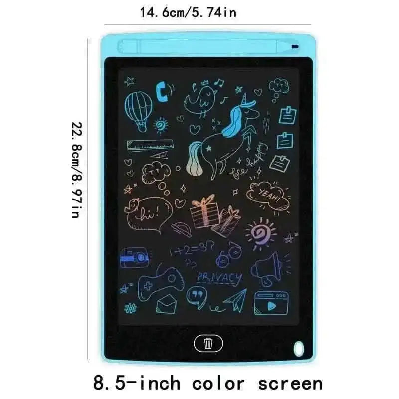 Digital LCD Writing Tablet with Stylus Pen – Reusable Wipeable Dry-Erase Doodle & Drawing Board Cartsfy Inc.