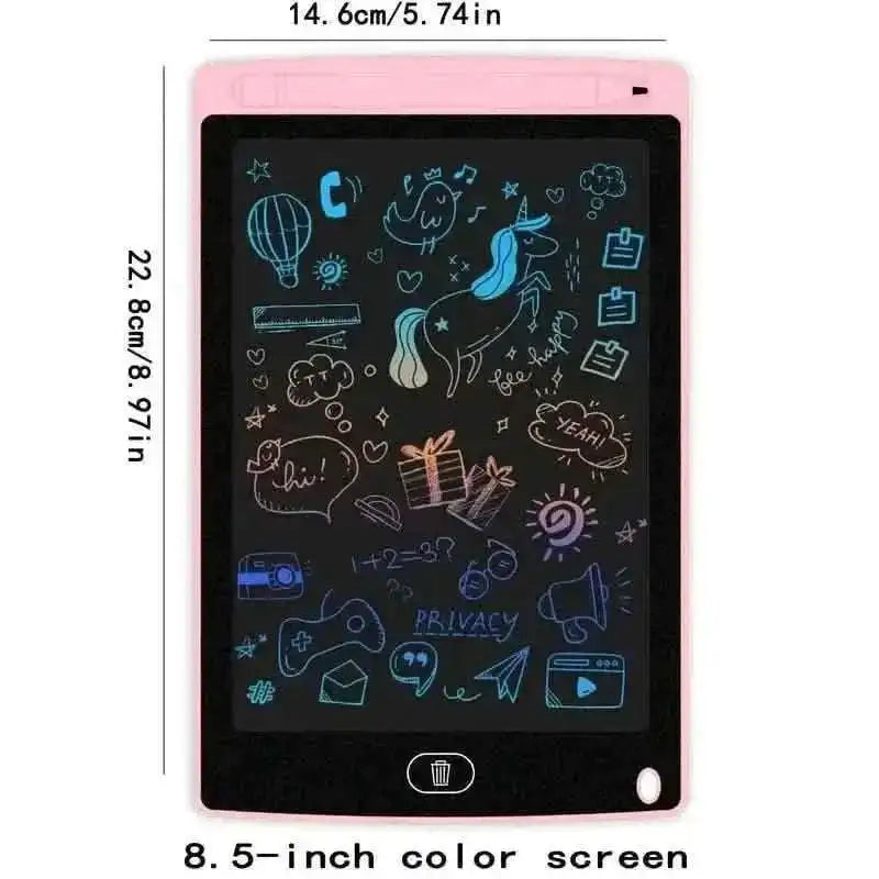 Digital LCD Writing Tablet with Stylus Pen – Reusable Wipeable Dry-Erase Doodle & Drawing Board Cartsfy Inc.
