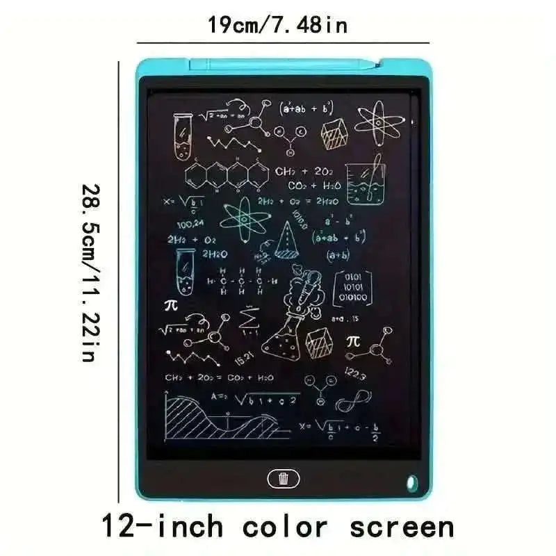 Digital LCD Writing Tablet with Stylus Pen – Reusable Wipeable Dry-Erase Doodle & Drawing Board Cartsfy Inc.
