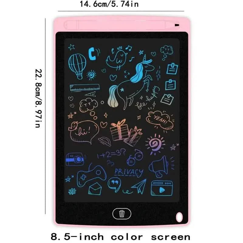 Digital LCD Writing Tablet with Stylus Pen – Reusable Wipeable Dry - Erase Doodle & Drawing Board - Cartsfy Inc.