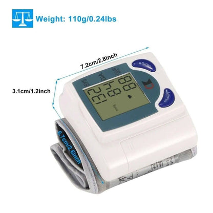 Digital Wrist Blood Pressure Monitor DailySale Default Title Default Title-