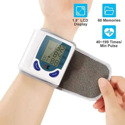 Digital Wrist Blood Pressure Monitor DailySale Default Title Default Title-