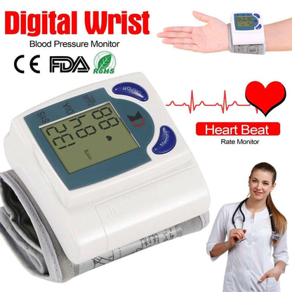 Digital Wrist Blood Pressure Monitor Cartsfy Inc.