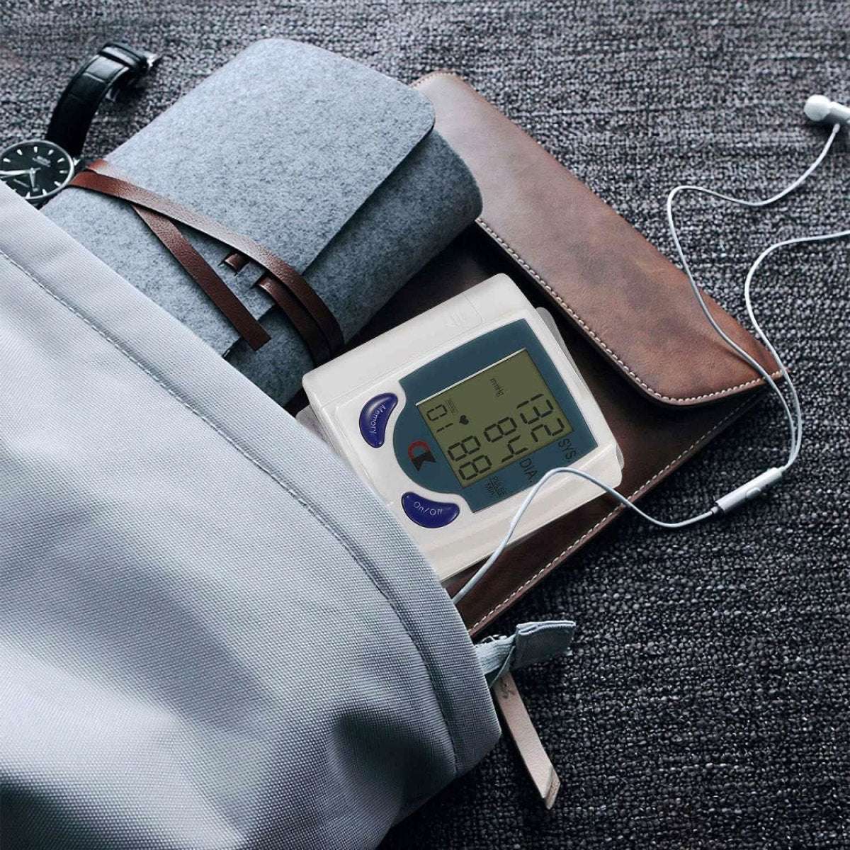 Digital Wrist Blood Pressure Monitor Cartsfy Inc.