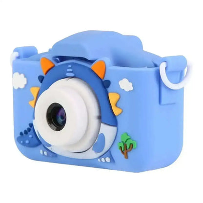 Dinosaur Kids Selfie 48MP 1080P HD Cartoon Digital Camera DailySale Blue Pink Blue-Pink-