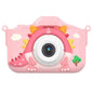 Dinosaur Kids Selfie 48MP 1080P HD Cartoon Digital Camera DailySale Blue Pink Blue-Pink-