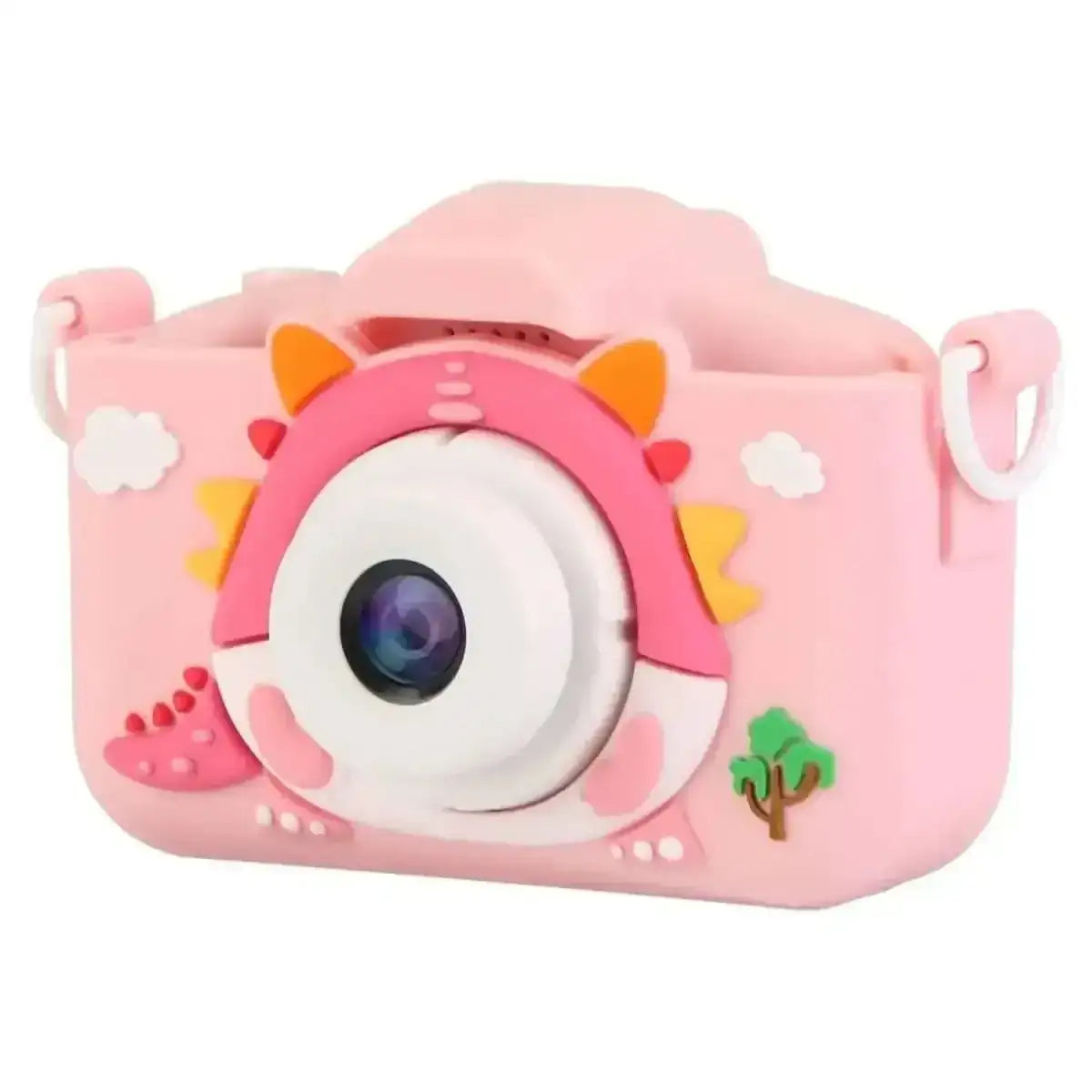 Dinosaur Kids Selfie 48MP 1080P HD Cartoon Digital Camera DailySale Blue Pink Blue-Pink-